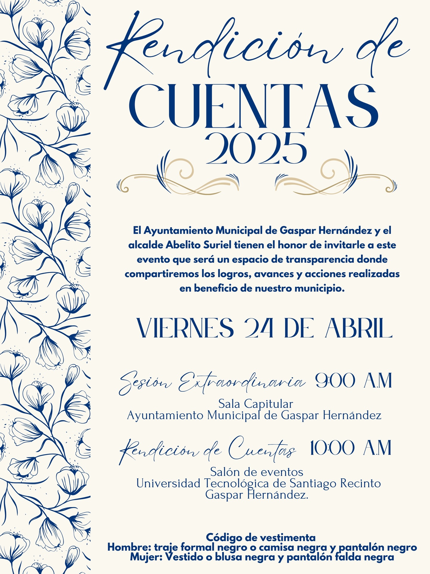 ACTO DE RENDICION DE CUENTAS 2025-2026